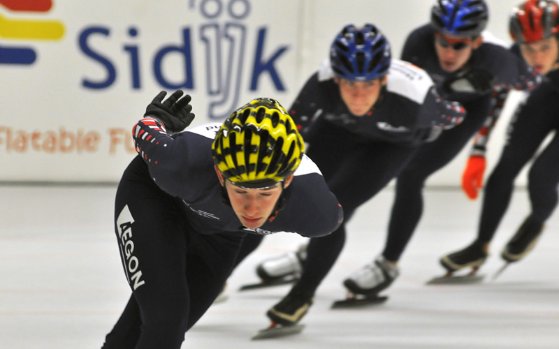 Shorttrack-training 20-9-2009 - 026