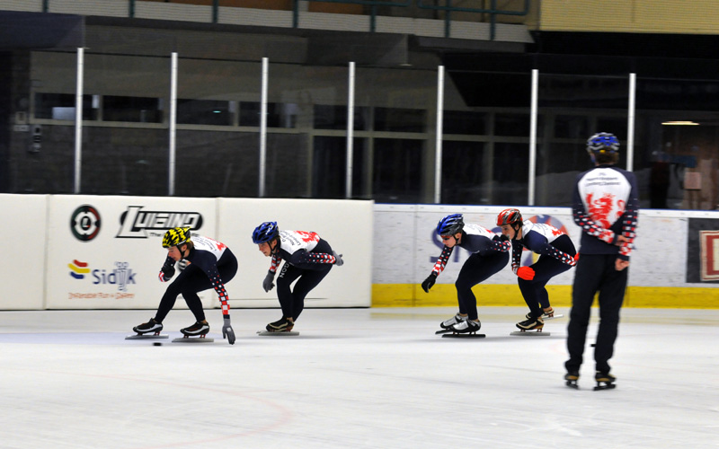 Shorttrack-training 20-9-2009 - 027