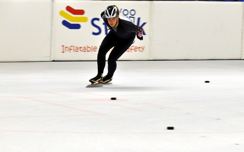 Shorttrack-training 20-9-2009 - 035