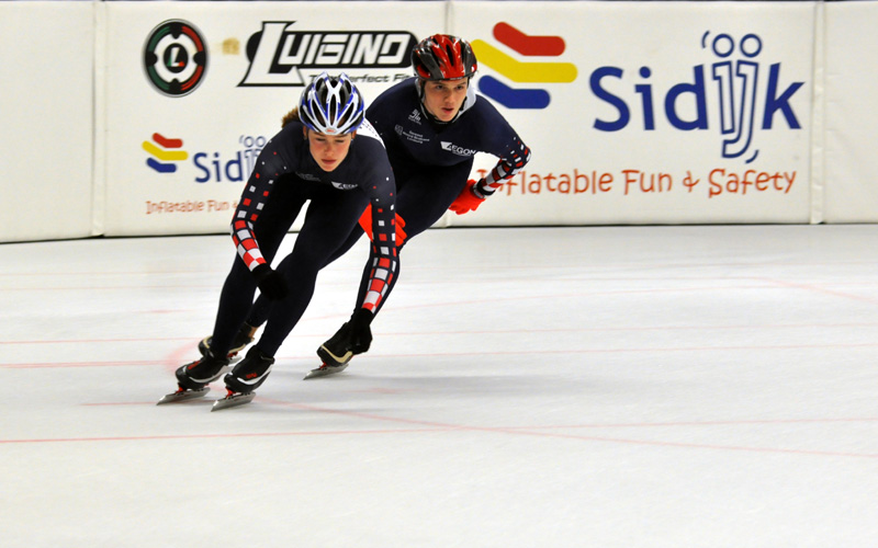 Shorttrack-training 20-9-2009 - 038