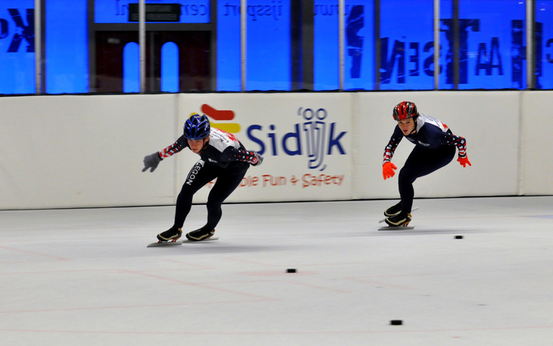 Shorttrack-training 20-9-2009 - 047